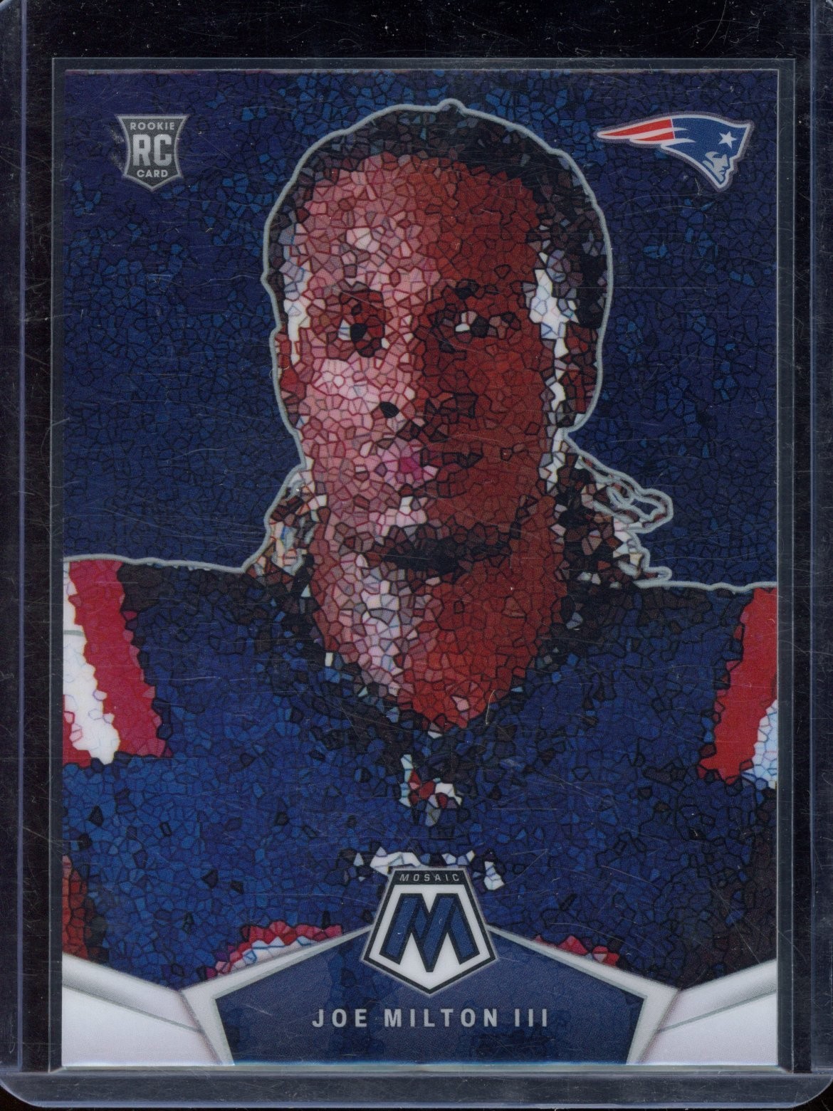 2024 Mosaic Joe Milton III Micro Mosaic RC #MM-JMN