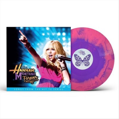 HANNAH MONTANA HANNAH MONTANA FOREVER [HOT PINK CADILLAC/PURPLE HAZE SWIRL LP] N