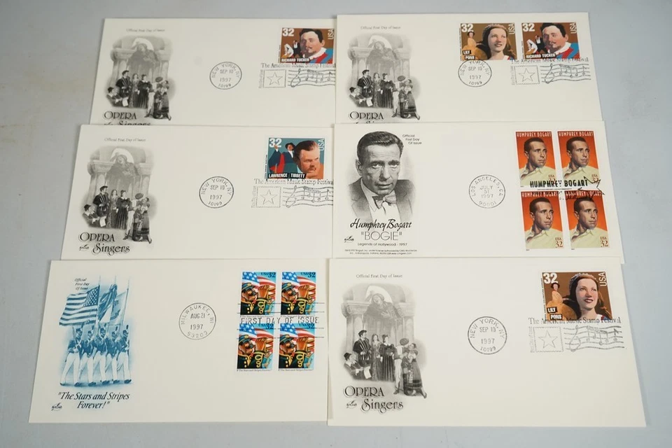 COLECCIÓN DE 350+ ARTES ARTESANALES SIN DIRECCIÓN SIN SELLAR FDCS de los años 60-1990 de Estados Unidos Foto 2 de 4