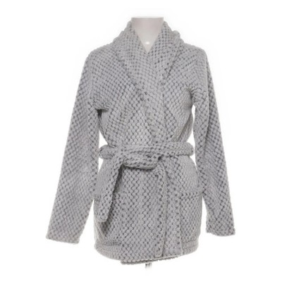 Real Dream, Bademantel, Größe: XS, my cozy lounger, Grau, Polyester, Plüsch #Ais