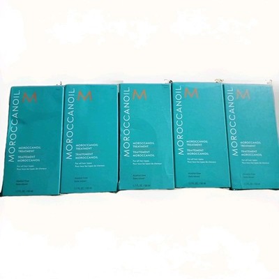  Moroccanoil Hair Original Treatment 1.7 X  5 / 100 ml Pump Included Lot 5