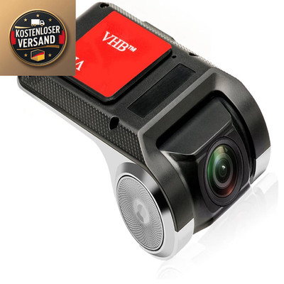 USB Dash Cam Hikity 170 Weitwinkel 1080P Mini DVR