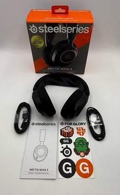 SteelSeries Arctis Nova 3 Over-Ear Gaming Headset - Black