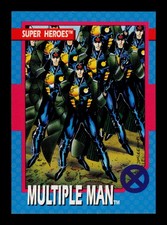 Multiple Man 34 Super Heroes Marvel X Trading Card TCG CCG