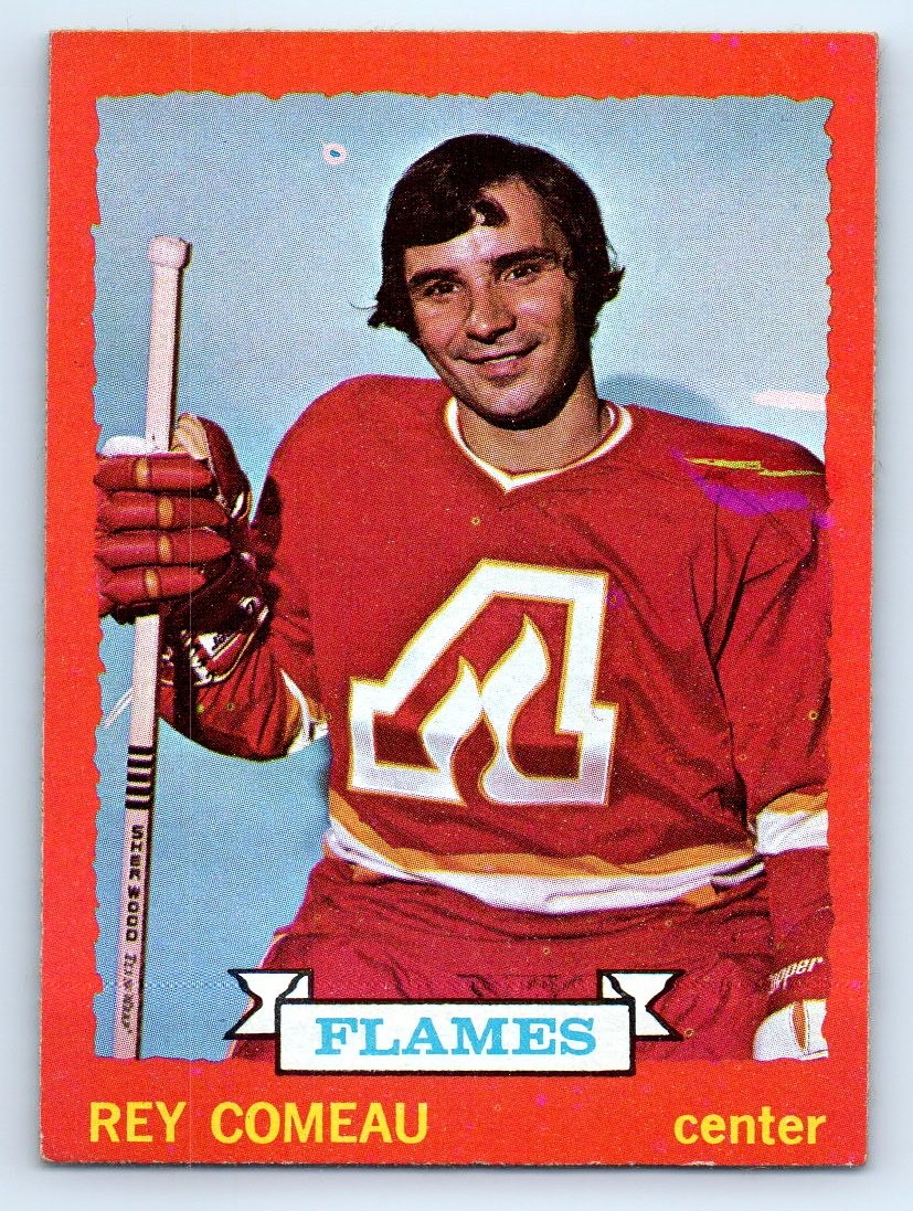 1973-74 Topps #29 Rey Comeau Atlanta Flames