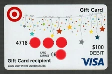 TARGET Christmas Decorations ( 2019 ) Gift Card ( $0 - Collectible Card Only )