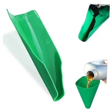 Reused Flexible Foldable Oil Funnel, Multi-Purpose Form a Funnels for 