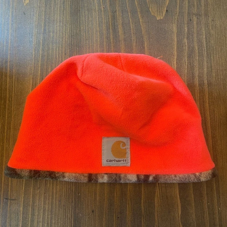 Carhartt Camo Fleece Beanie for youth boy - Image 3 of 4