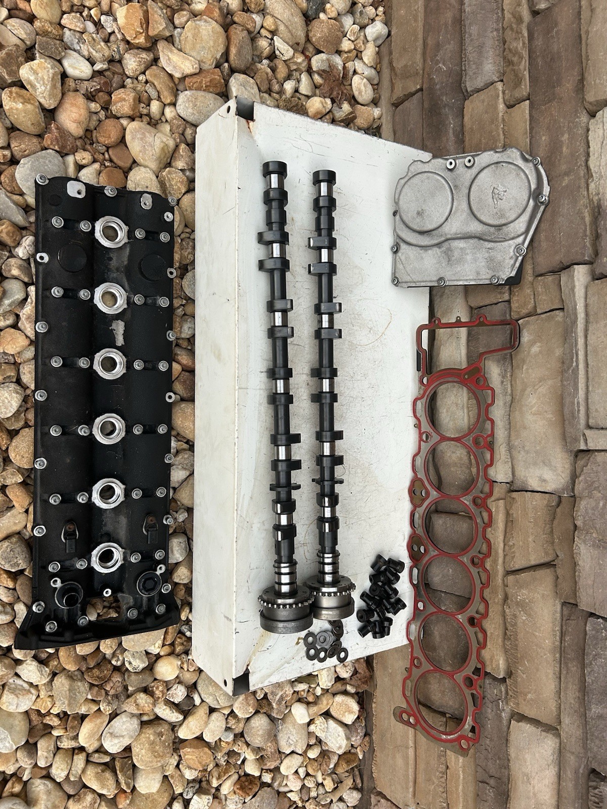 Lamborghini Aventador Left Side Cylinder Head . + Everything Else In Photos