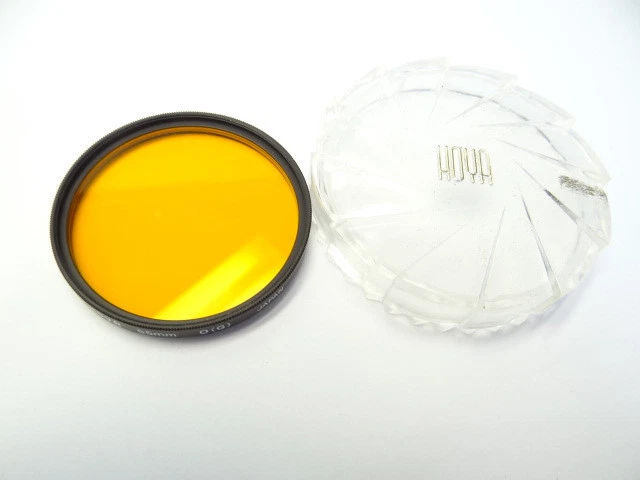 New in Box & Used Hoya Yellow Orange Clear 55mm 52 & 77.0S Camera Lens Filters - Image 4 of 4