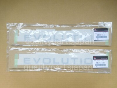 Mitsubishi Pajero V55W Evo Evolution Seitenmarkierung Aufkleber MR361643 Original
