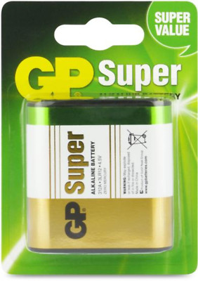 GP Batteries Alkali-Mangan Prismazelle Super Alkaline 4,5V 3LR12 Flachbatterie