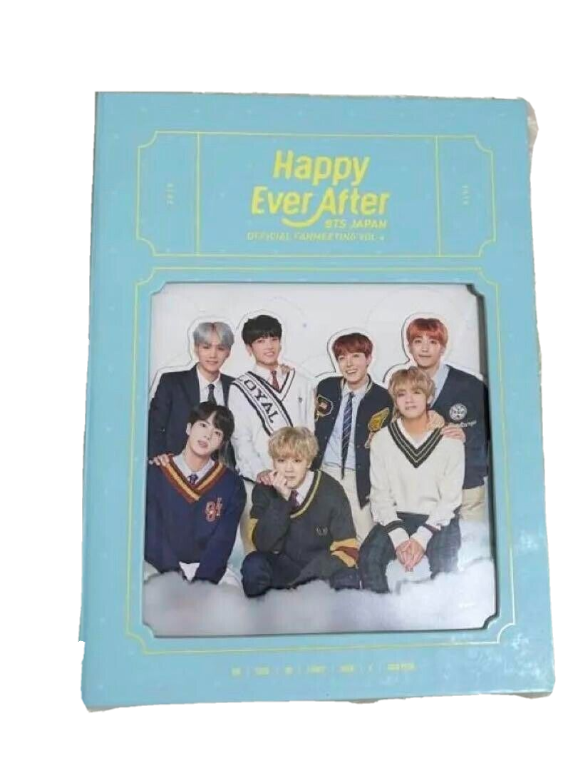 BTS JAPAN OFFICIAL FANMEETING VOL 4 Happy Ever After DVD (no PC) USED