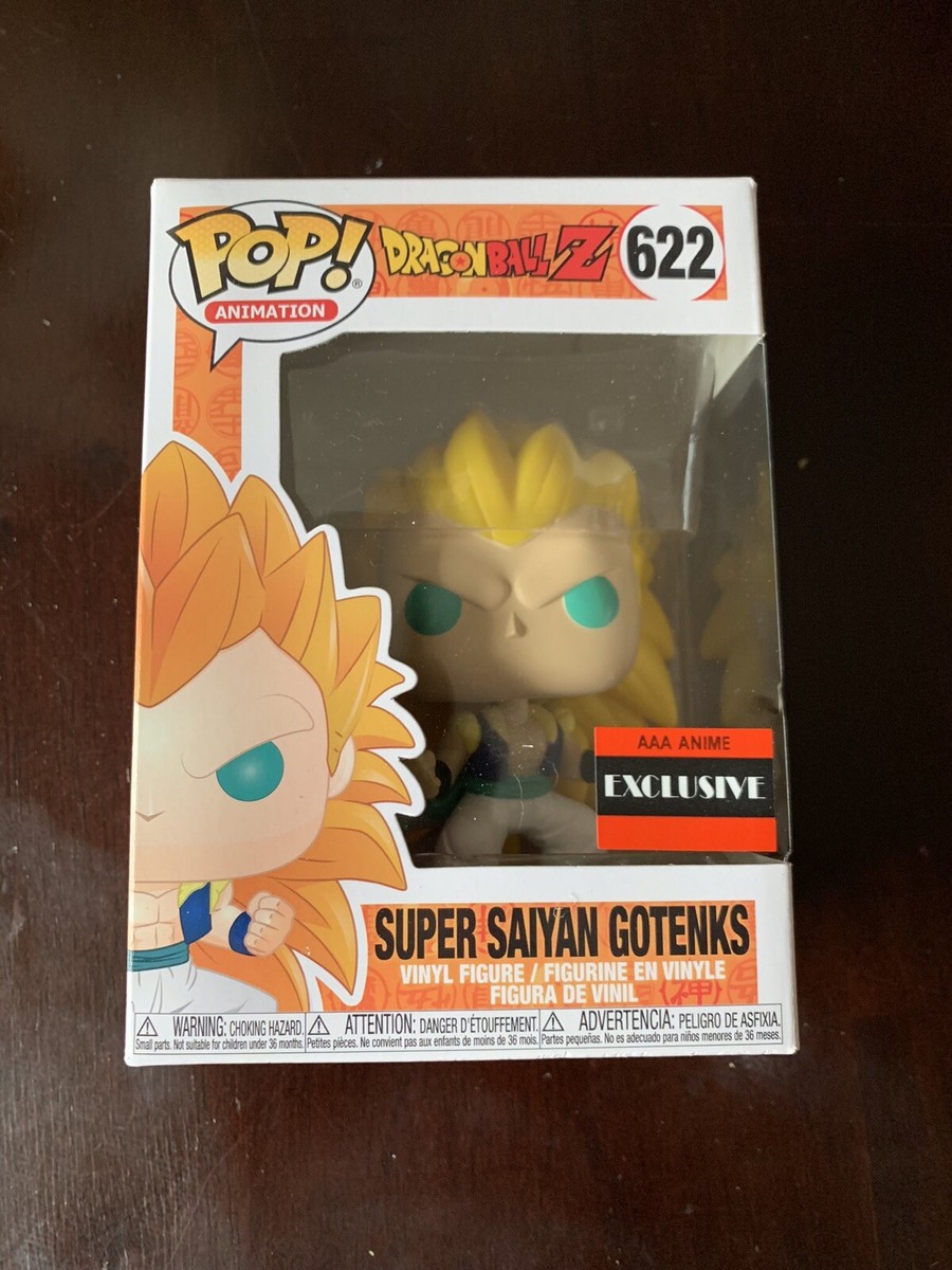 Funko Pop Dragon Ball Z Super Saiyan Gotenks Vinyl Figure AAA exclusive  MINT*