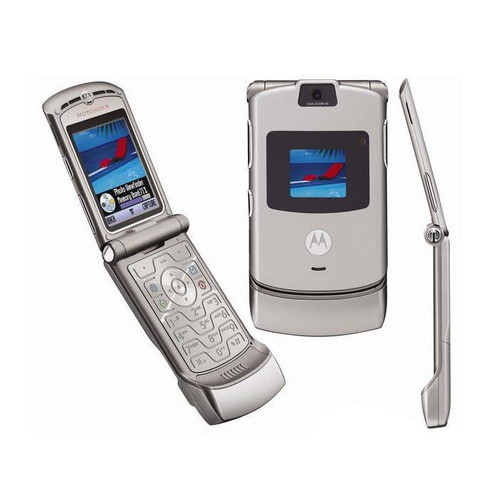 Original Motorola RAZR V3 Flip Unlocked Cellphone Camera 2G GSM Mobile Phone - Picture 11 of 13