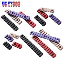 Ultra thin Standard Picatinny Rail Keymod MLOK 3 5 7 9 13 Slot Scope Mount US