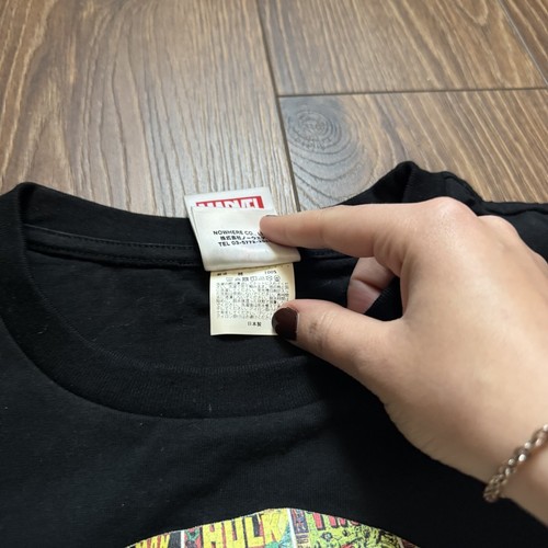 BAPE Marvel Comics Bape Head T-shirt Size xs Black Shirt A Bathing Ape Collab - Picture 7 of 11