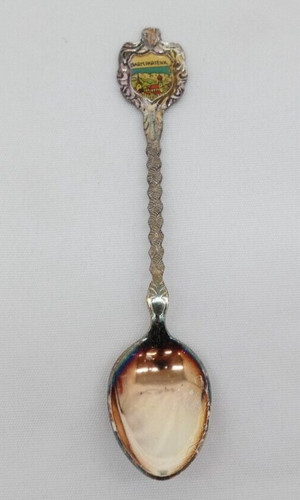 Vintage Silver Souvenir Spoon Collectible Garmisch-Partenkirchen Germany    EL