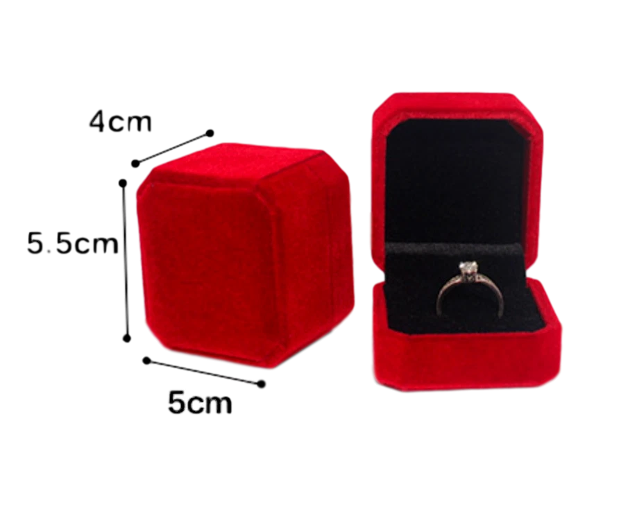 Ringetui Ringbox Ringschachtel Schmuckschachtel Geschenkbox Trauringetui Schmuck - Bild 3 von 4