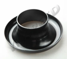 US SHIP 5" inch Short Ram Cold Intake Velocity Stack Aluminum Turbo Horn Black