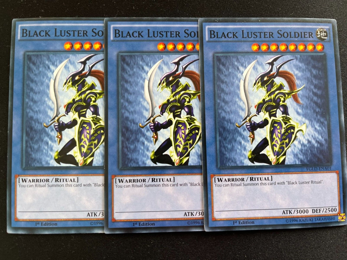 yugioh master duel black luster soldier deck YUGIOH BLACK LUSTER SOLDIER DECK- ENVOY- RITUAL- EVENING- BEGINNING- SHIELD  NM