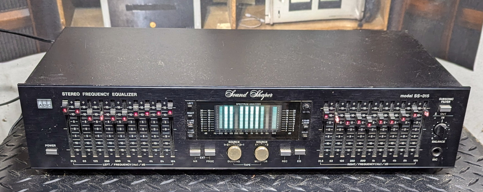 ADC SS-315 vintage audio equipment - eBay listing photo 3