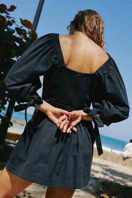 fall wedding guest dresses midsize Camille Keyhole 3/4 Sleeve Mini Dress – Mpaz Studio main image 0