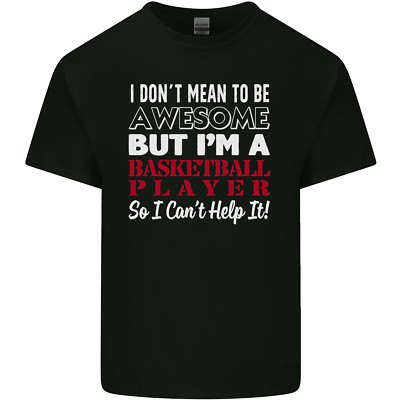 I Don't Mean to Be Basketballspieler Kinder T-Shirt Kinder