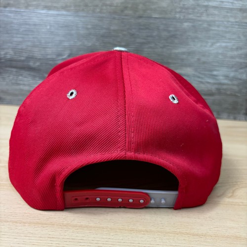 Indiana Hoosiers Hat Cap Snapback Red Gray Reflective Adjustable Zephyr - Picture 6 of 11