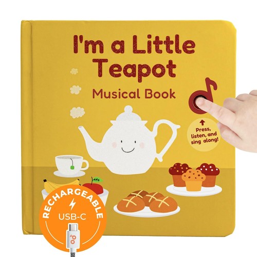 Cali's Books I'm a Little Teapot Interactive Musical Book for Toddlers 1-3 | ...