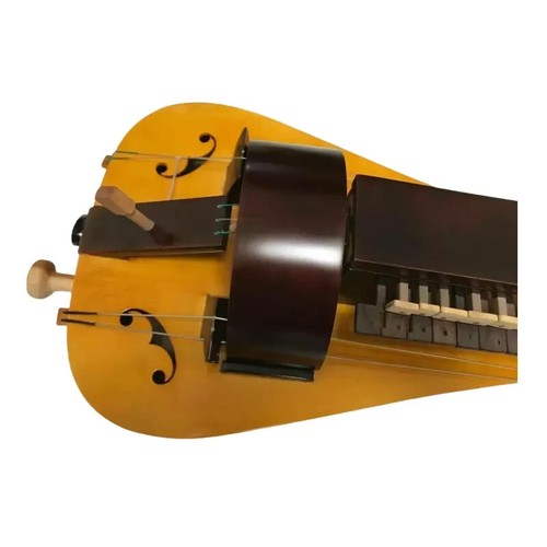 Nice Flames Hurdy Gurdy 6 strings 23 keys vielle , Maple wood, Good Sound - Picture 2 of 9