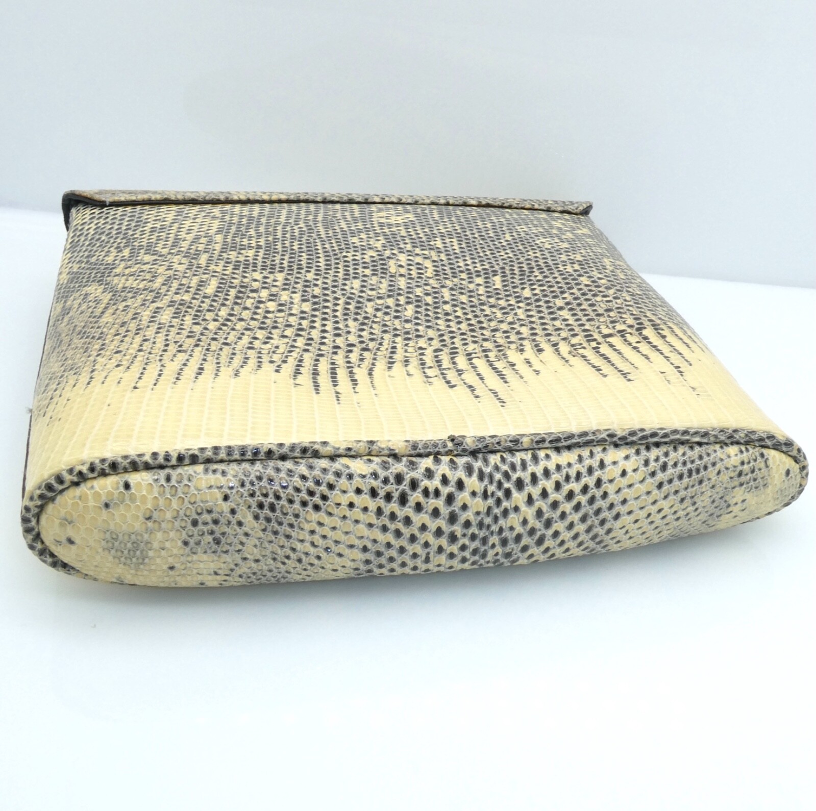 Vintage Maxima Genuine Python Snakeskin Ladies Ha… - image 3