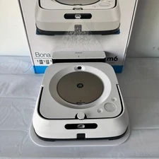 iRobot Braava Jet M6 (6110) Ultimate Robot Mop- Wi-Fi, White, CLEAN! (TESTED)