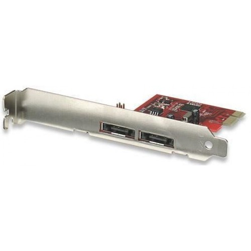 Manhattan 150972 SATA 6 Gb/s RAID PCI Express Card 2 Ext. eSATA Ports, x1 Lane - Picture 2 of 3