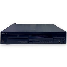 Sony CDP-291 Single Tray Compact Disc Player Black July 1990- For Parts