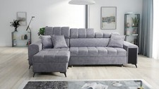 Wohnzimmer Couch mit Ottomane 3-Sitzer Sofa GREKO I MAXI Farbe wählbar IM SOFA