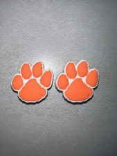 Clemson Tigers NCAA Football Shoe Charms For Clogs