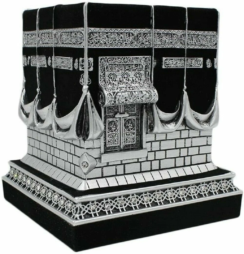 Home Decor Kaba Model quality heavy Silver or Gold Islamic Arabic Ornament Gift - Image 2 of 4