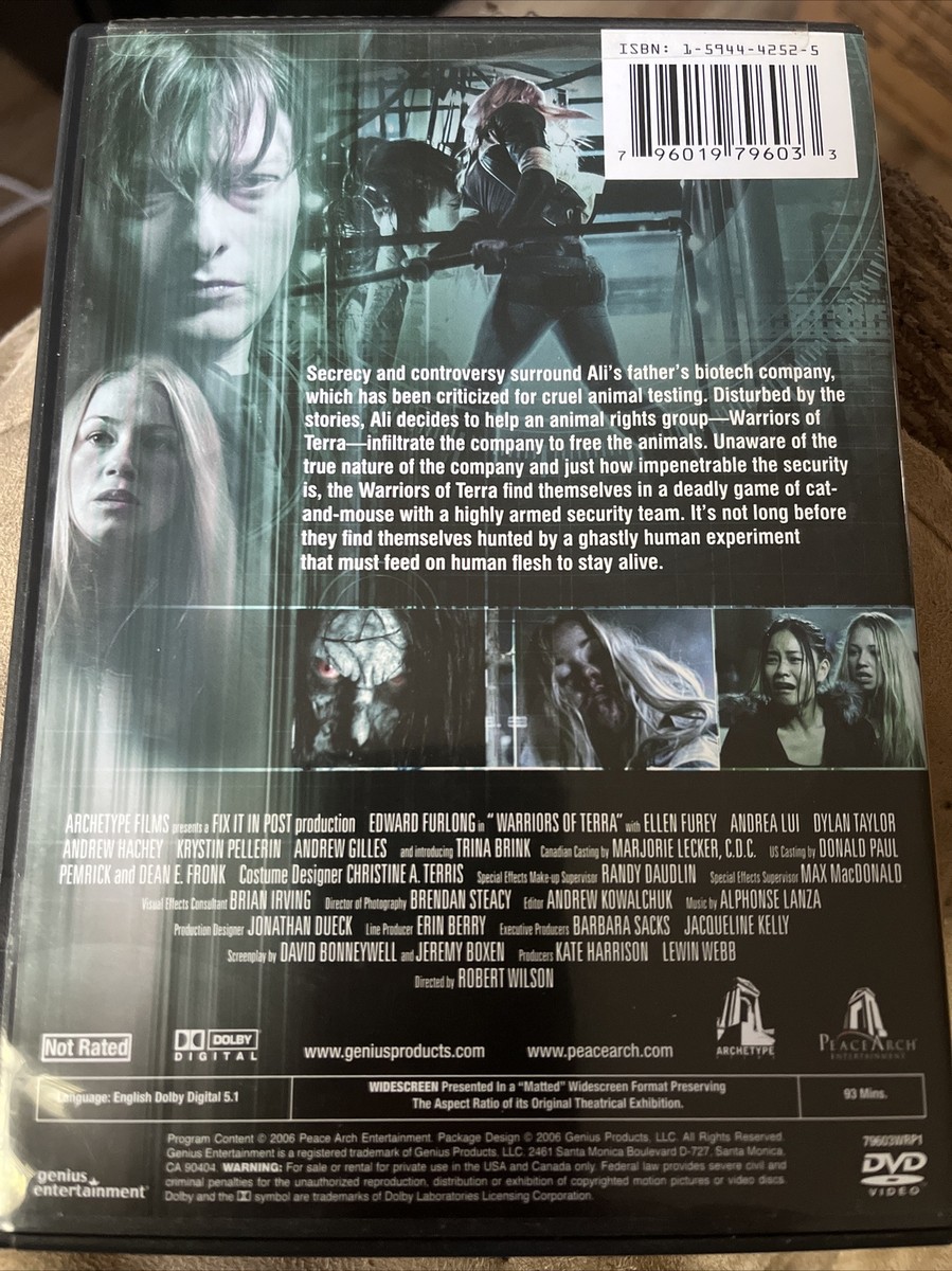 Warriors of Terra (DVD, 2006) Edward Furlong 796019796033| eBay