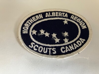 Vintage Original Canada Northern Alberta Region Scouts Patch Badge
