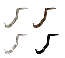 Top Fix Curtain Pole Bracket , 28mm, Metal Bracket, Ceiling Fit you curtain pole