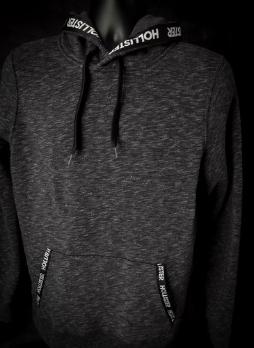 Hollister Gris Pullover Sudadera con Capucha Chaqueta (S) OMG SUAVE! 🔥 - Imagen 2 de 12