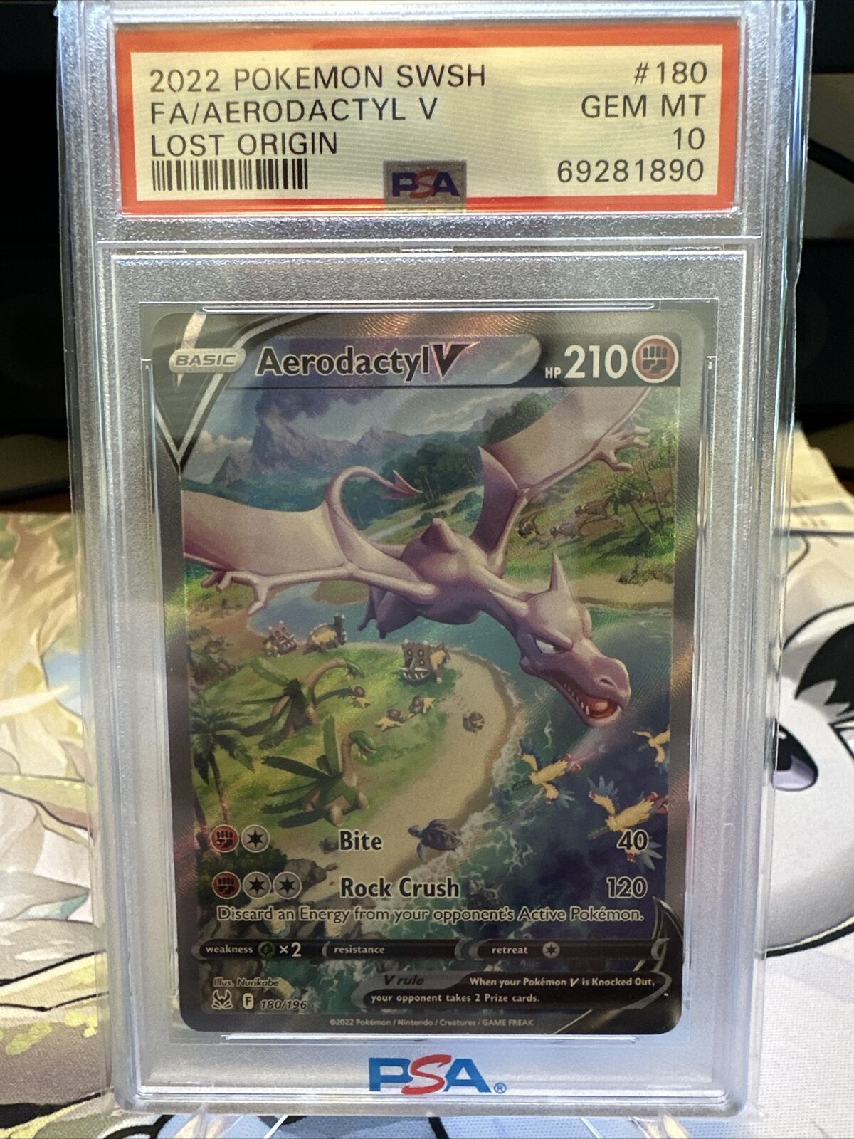 180-196 Aerodactyl V Alternative Art (IT) - MINT