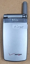 LG VX3100 - Silver ( Verizon ) Very Rare Cellular Flip Phone
