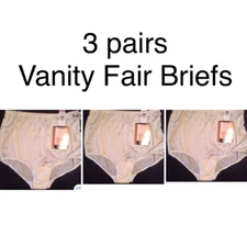  2,3, Pairs Vanity Fair Nylon Tailored Panty 15712 &15812 7,8,9,10,11,12 Colors