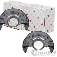 2X NK SPRITZBLECHE BREMSSCHEIBEN VORNE PASSEND FÜR TOYOTA COROLLA