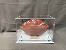 Autographed/Signed PEYTON ELI ARCHIE MANNING Authentic Duke Football Steiner COA