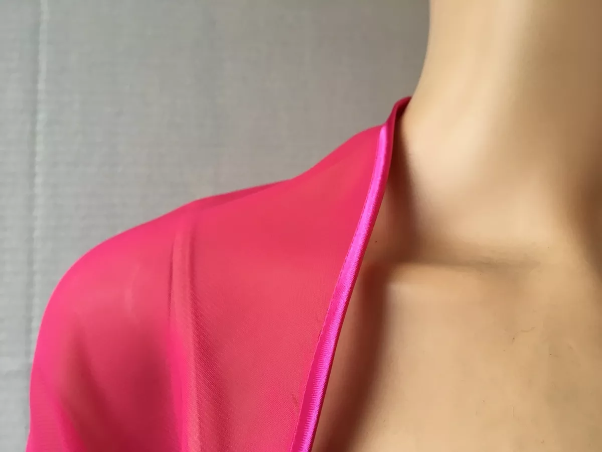 Fuschia pink shrug sale