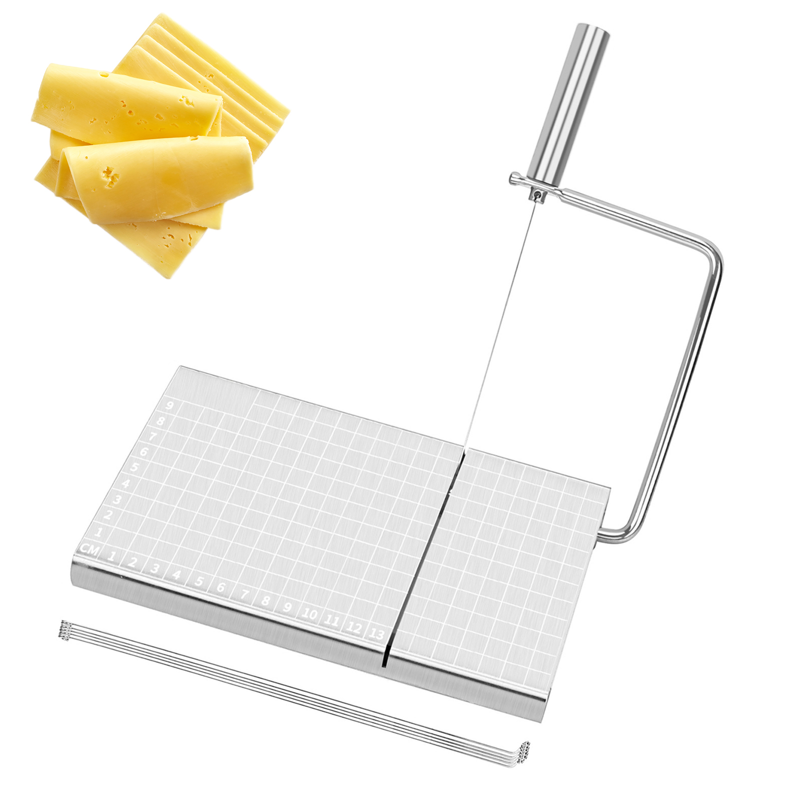Stainless Steel Multipurpose Manual 10 Replacement Wires Baking Cheese