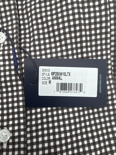 Peter Millar Shirt Mens Crown Crafted Long Sleeve Excursionist Flex Button M - Picture 6 of 7